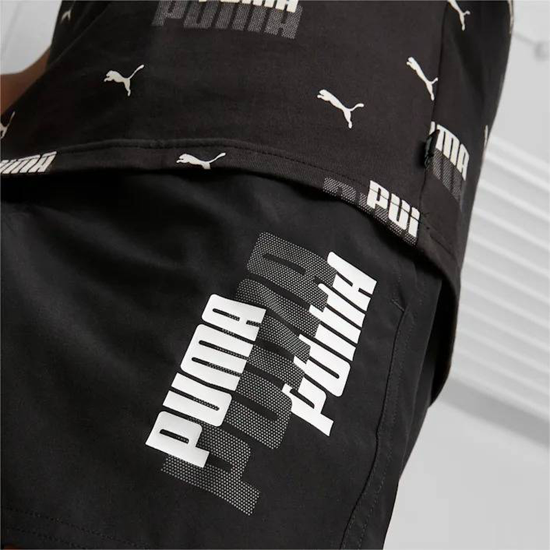 Ess+ logolab woven boys short-null