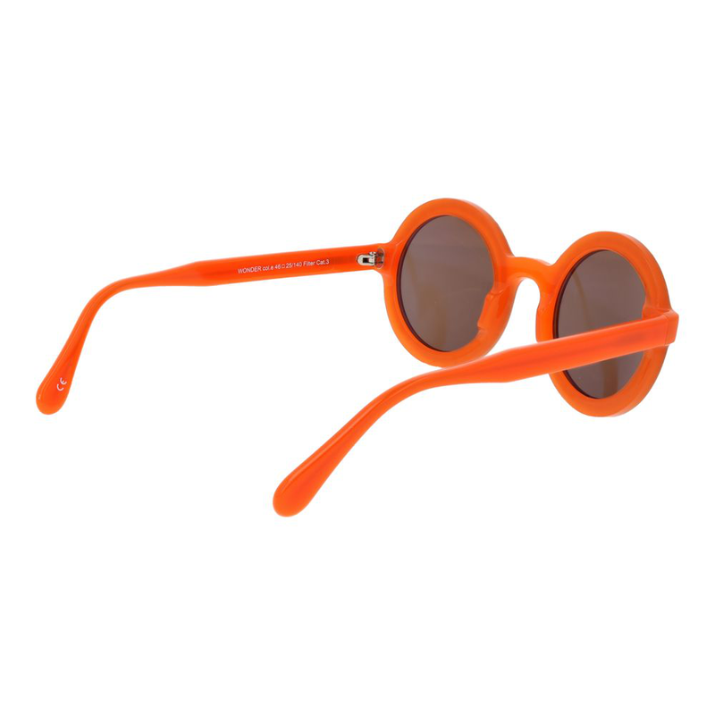 Orange acetate sunglasses-null