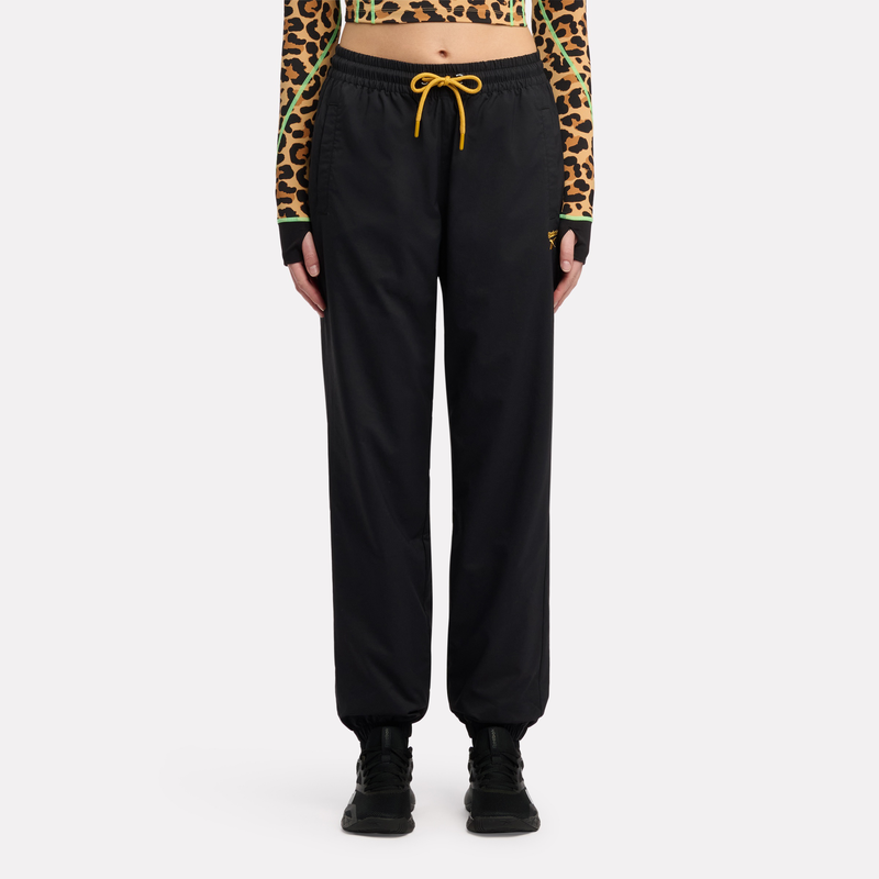 Reebok women's animal print vector track pants-null