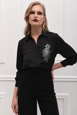 Shirt 100 pes, Black, medium