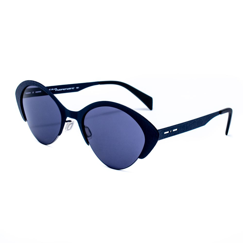 Blue metal sunglasses-null