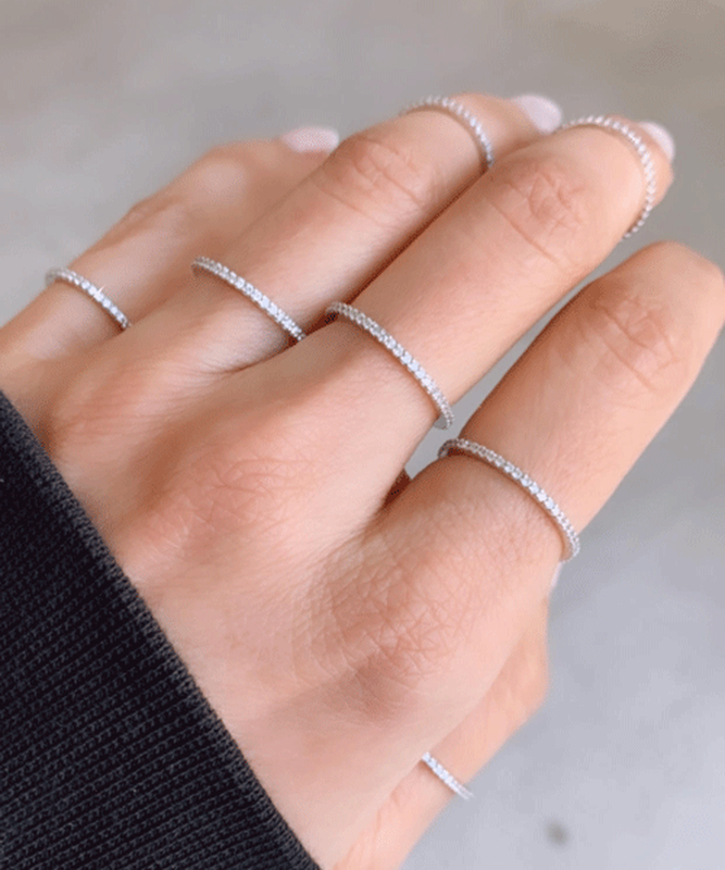 Product image: Allover classic ring-null