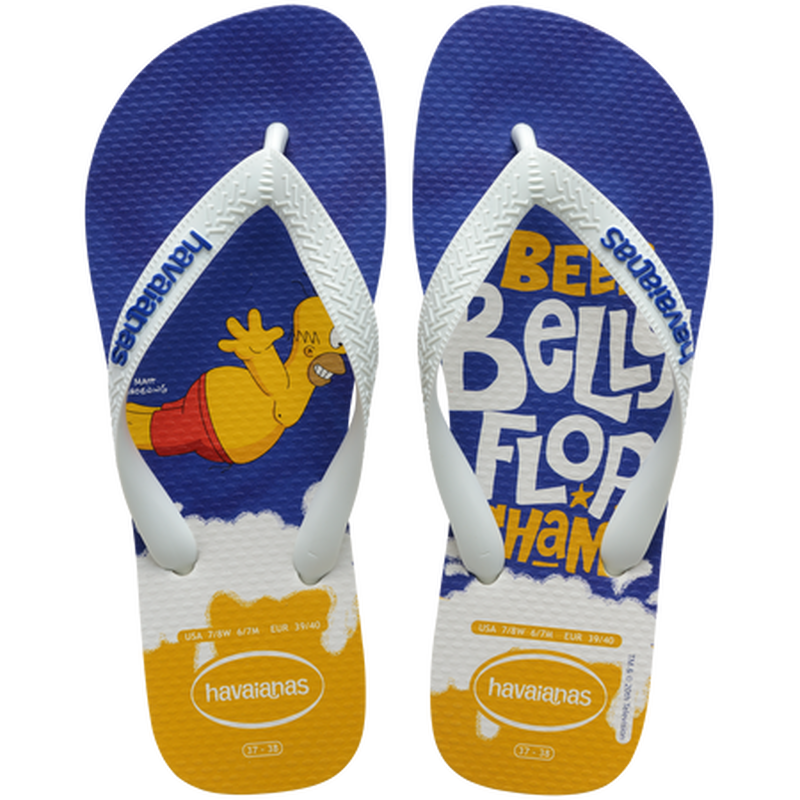 Product image: Men's simpsons top flip flops-null