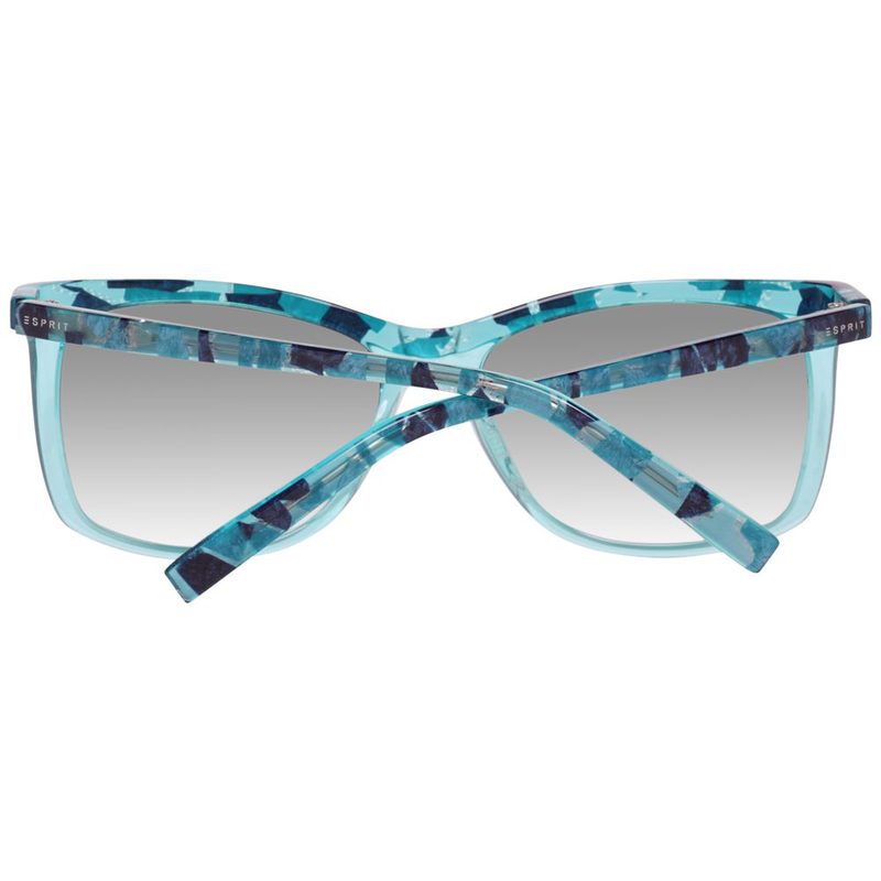 Blue resin sunglasses-null