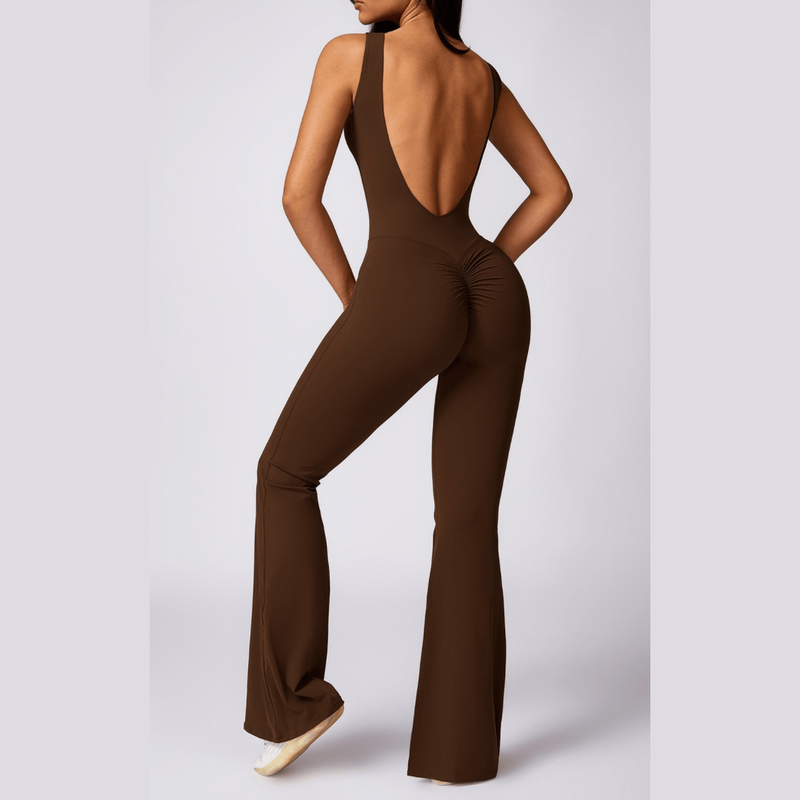 Amor backless jumpsuit-null