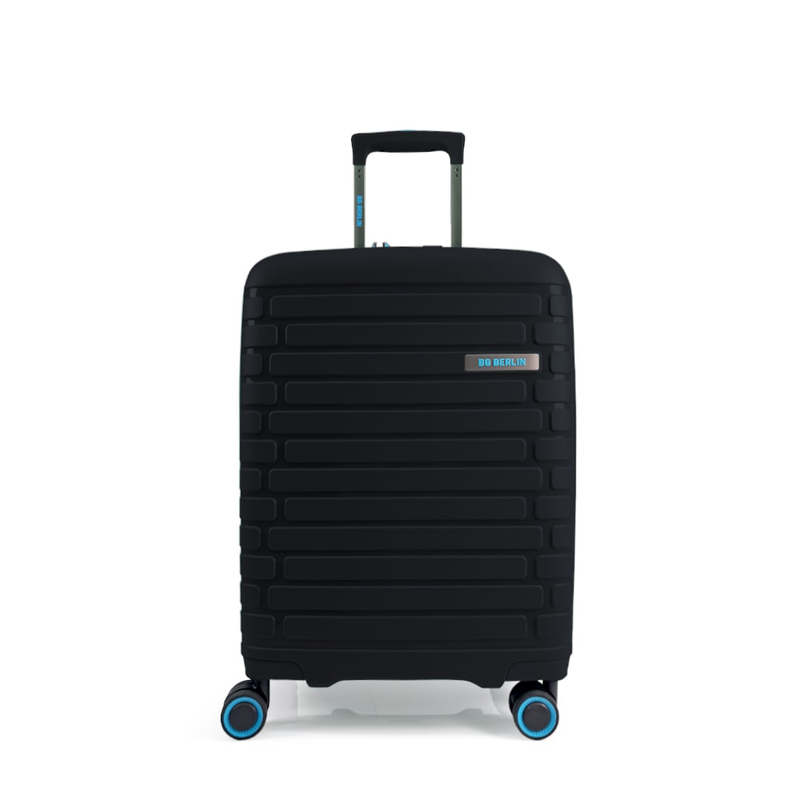 Bg berlin - soda cabin size/carry-on (4 wheel), double security zipper, 54cm/20in luggage, 10kg suitcase image number null