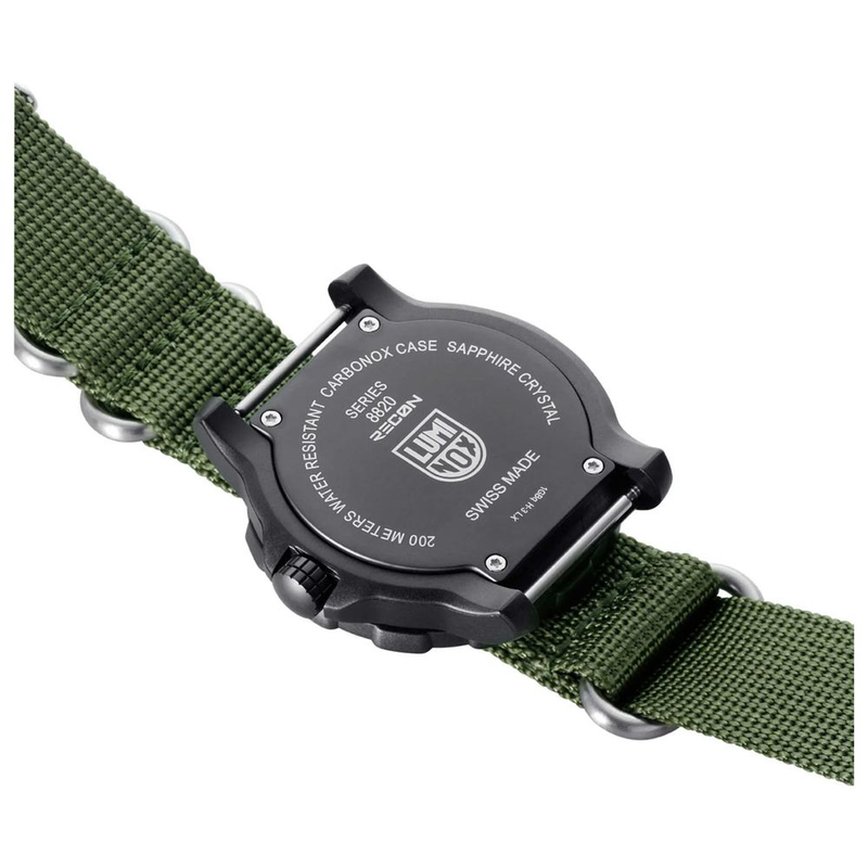 Bicolor nylon sport watch-null