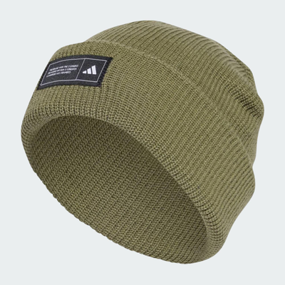 Essentials beanie cuff, Kkhaki, medium