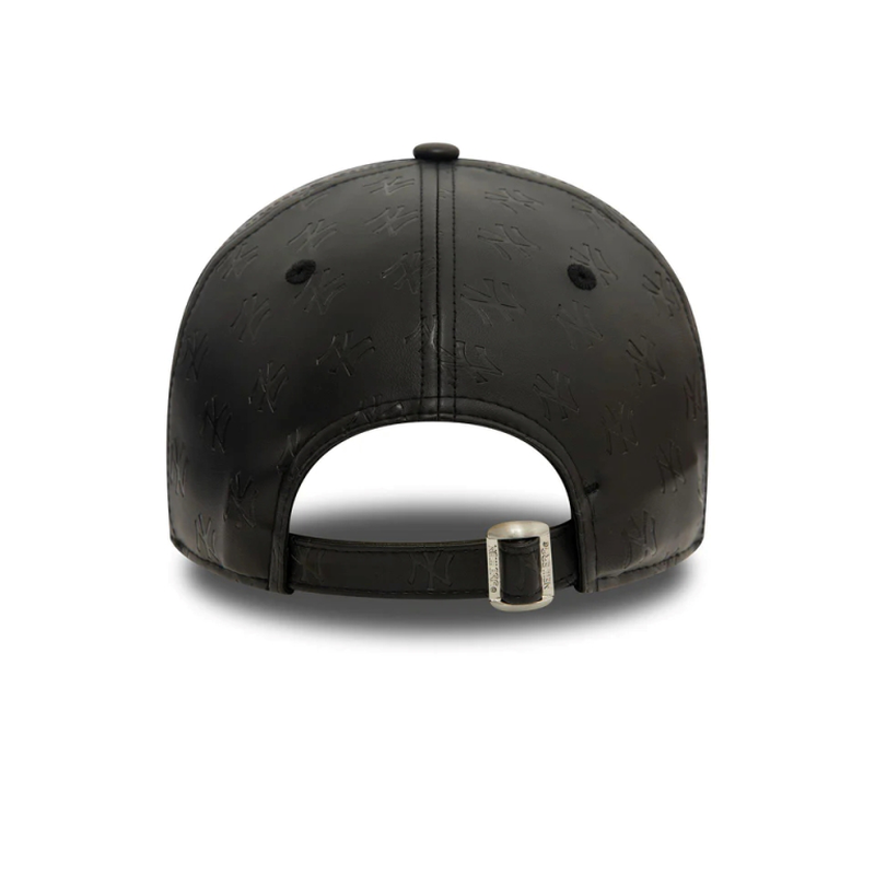 New era wmns pu monogram 9forty neyyan  blk-null
