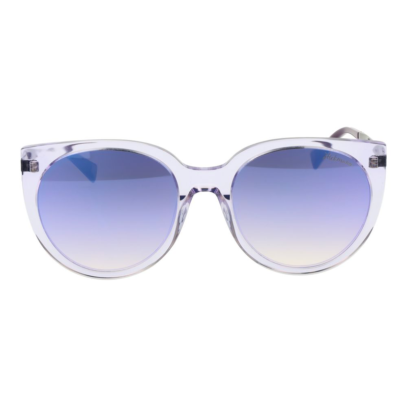 Purple plastic sunglasses-null