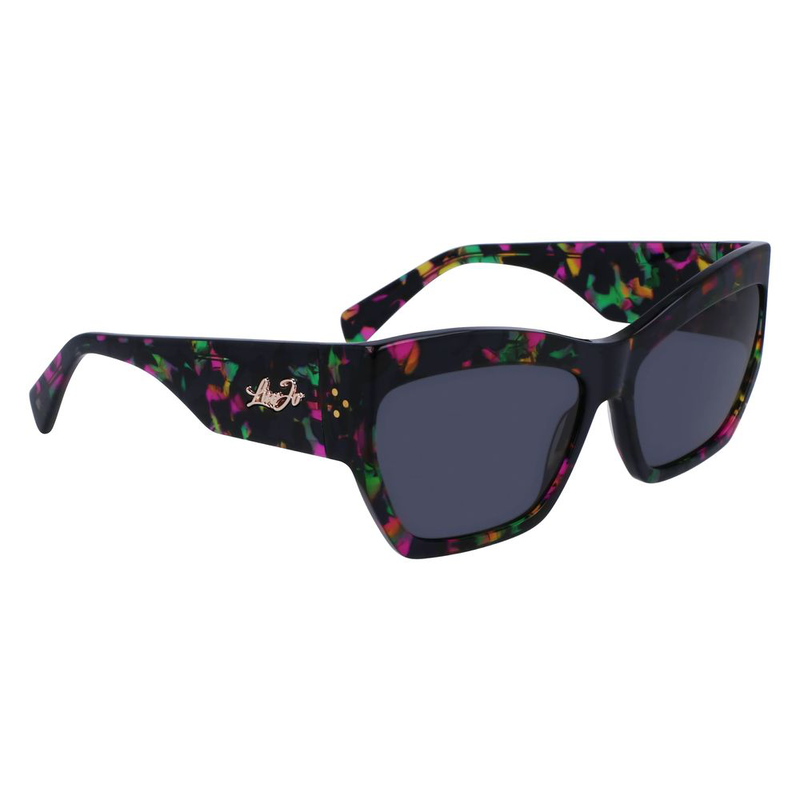Bicolor acetate sunglasses-null