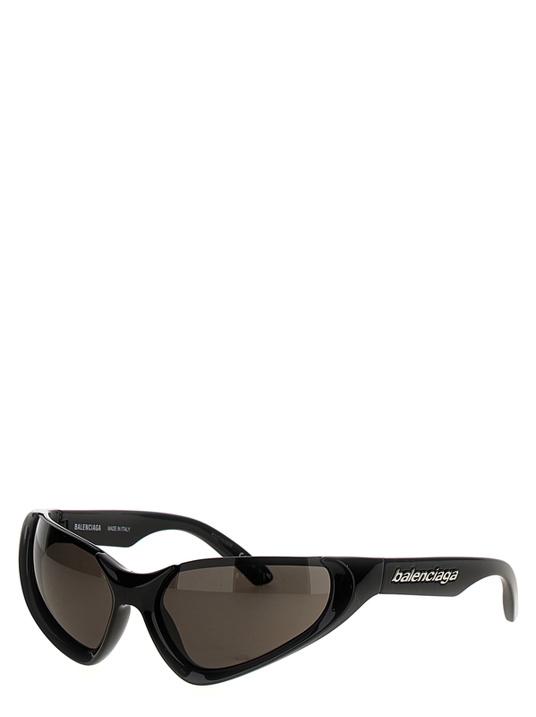 Black nylon sunglasses-null