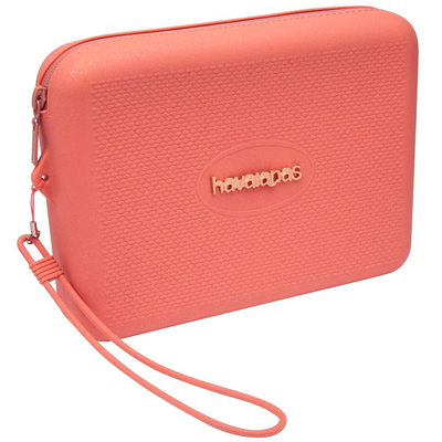 Beach necessaire glitter (23cm x 16cm), Rose, medium