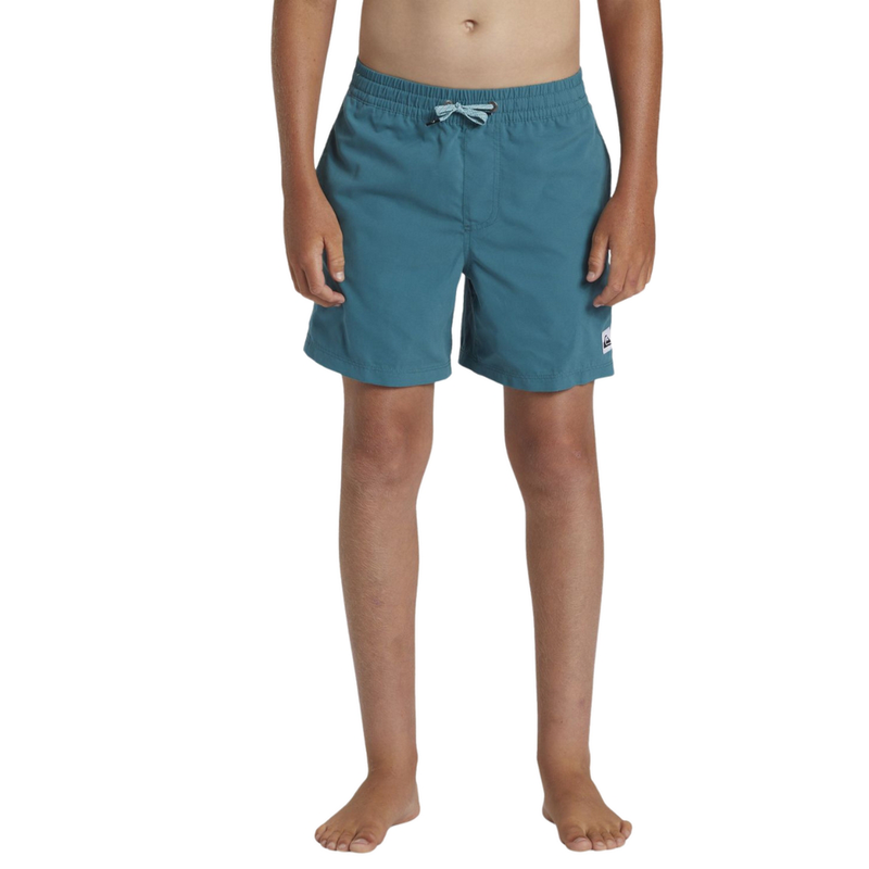 Quiksilver boys swimwear everyday solid volley youth 14 blue aqbjv03054-bql0 image number null
