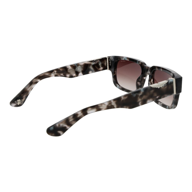 Gray cellulose acetate sunglasses-null