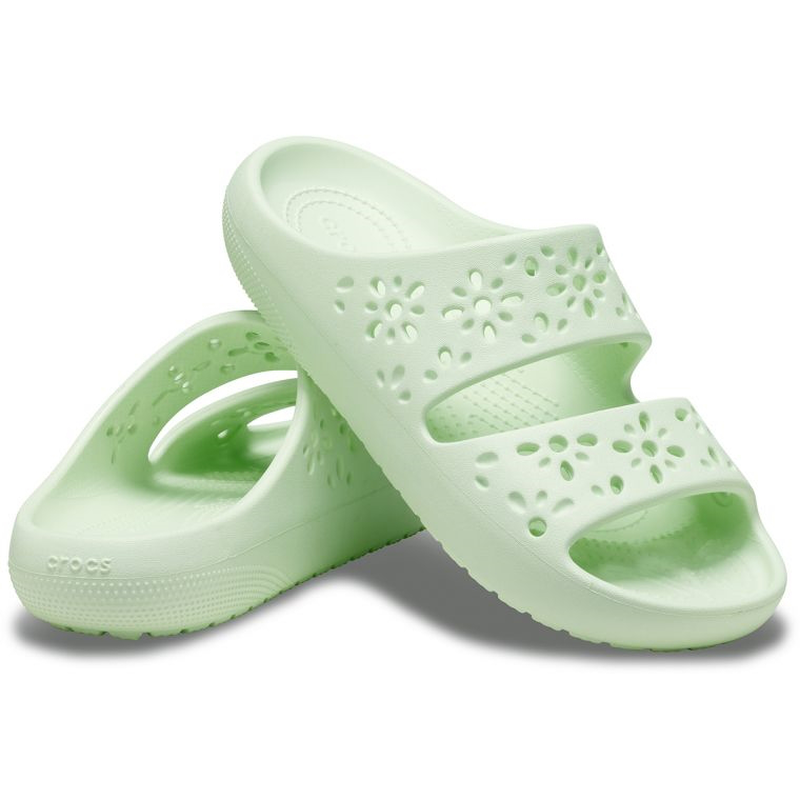 Product image: Crocs classic floral cutout sandal 210966-null