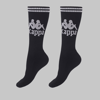 Kappa ανδρικές κάλτσες authentic aster, Black/white, medium