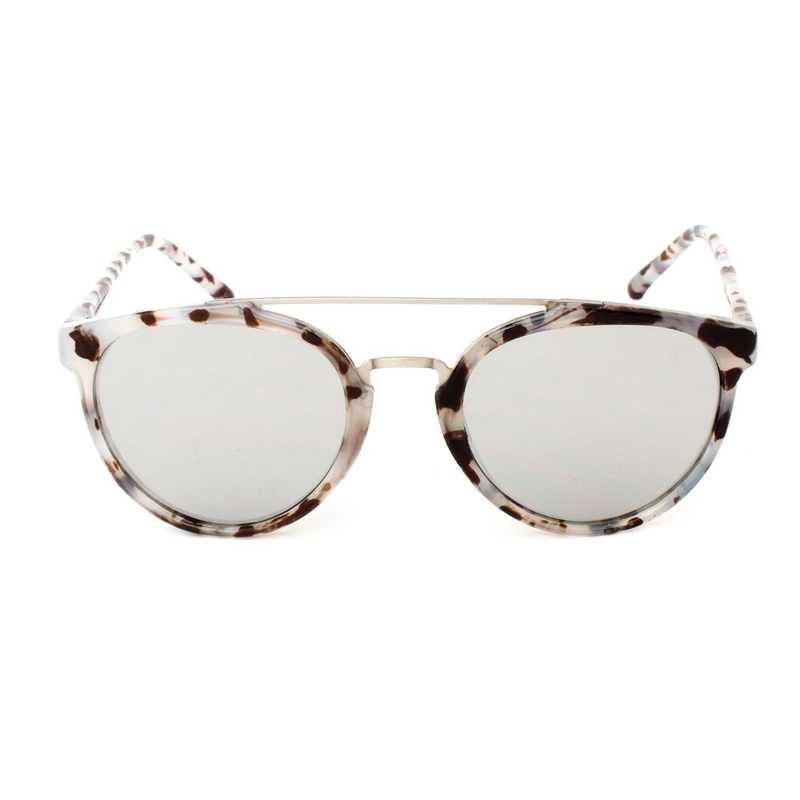 Brown injected sunglasses-null