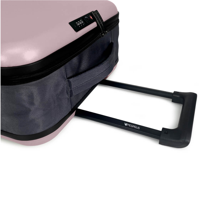 Product image: Bg berlin x pegasus - easypack, foldable cabin size/carry-on (4 wheel) 55cm/20in luggage 10kg suitcase - mint-null