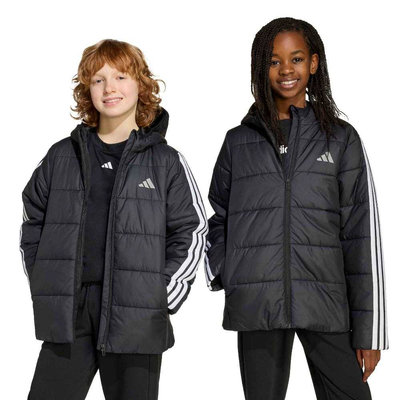 J essentials 3-stripes jacket, Black, medium