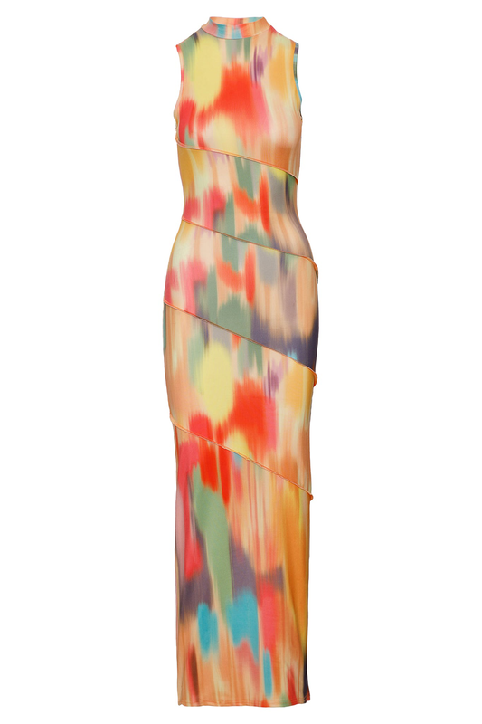 Maxi fitted dress-null