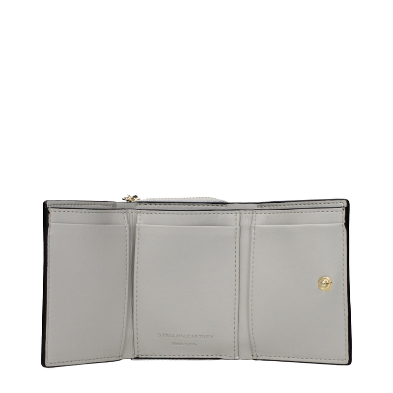 Black leather wallet-null