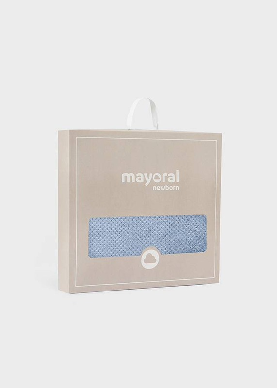 Kουβερτα γουνα διπλης οψης γαλαζιο-null