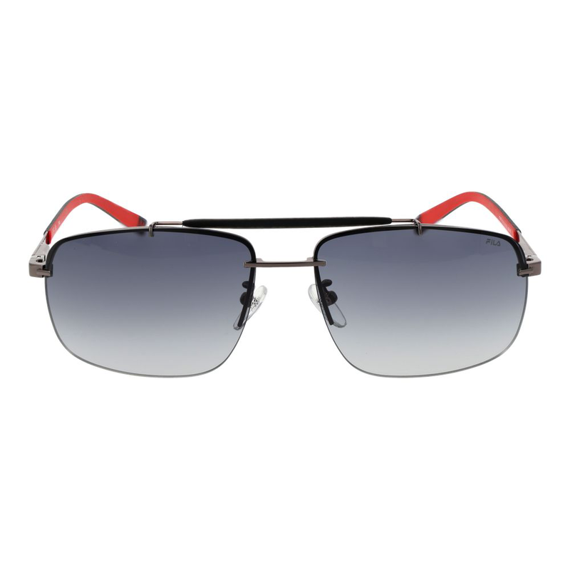 Gray stainless steel sunglasses-null