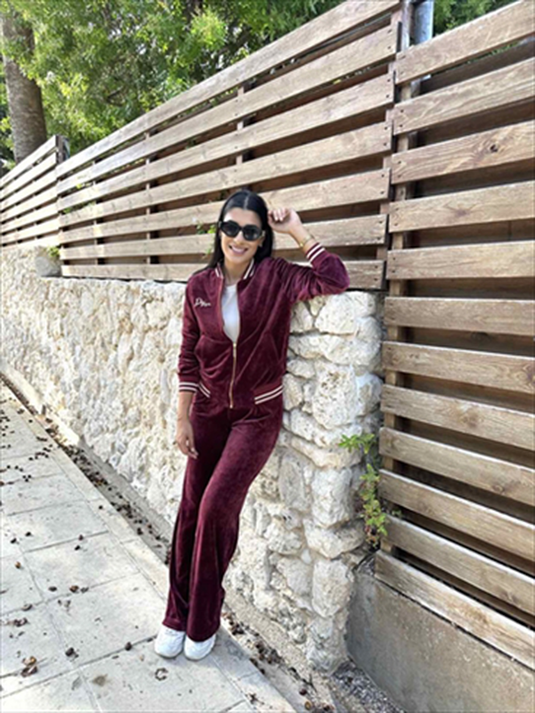 Jacket tracksuit velvet-null