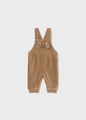 Corduroy dungaree, Brown, medium