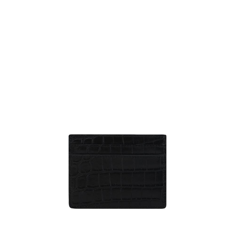 Black calf leather bos taurus wallet-null