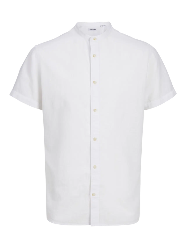Jack & jones mao linen shirt image number null