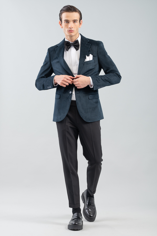 Vittorio jacket velvet-null