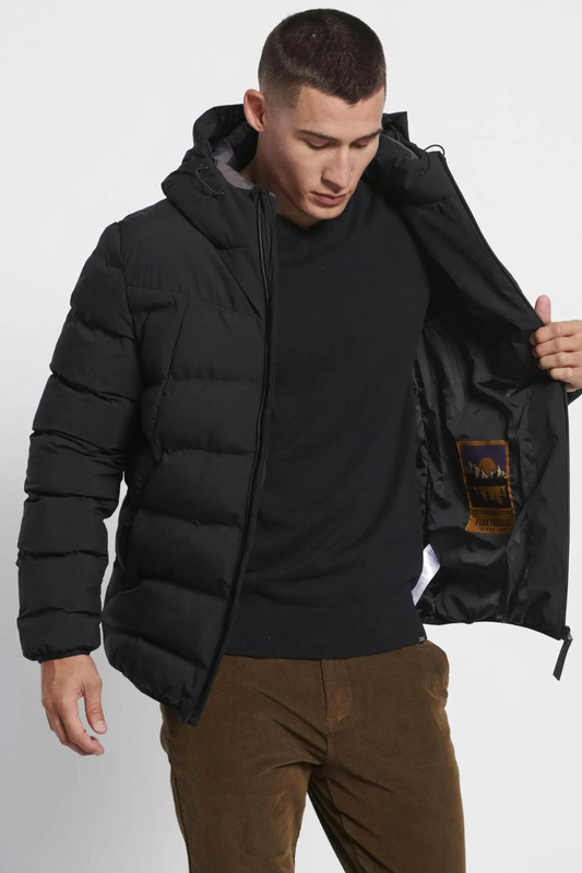 Funkybuddha puffer jacket-null