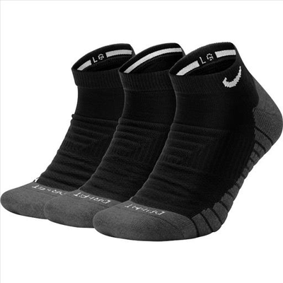 U nk evry max cush ns 3pr, Black/white, medium