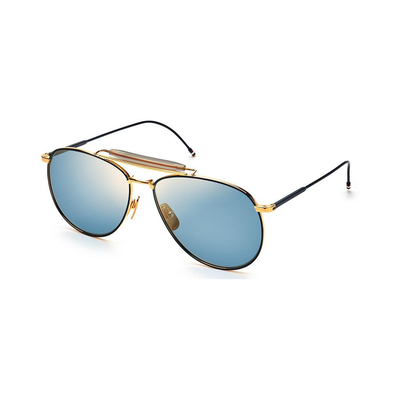 Gold titanium sunglasses, Gold, medium
