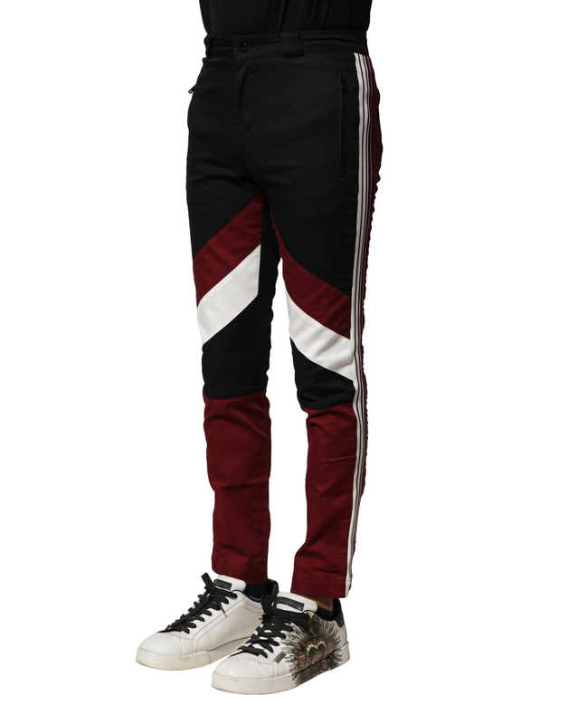 Multicolor cotton jogger men pants-null