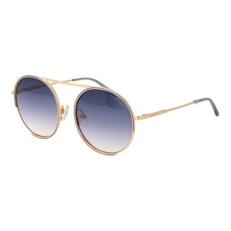 Gold metal sunglasses-null