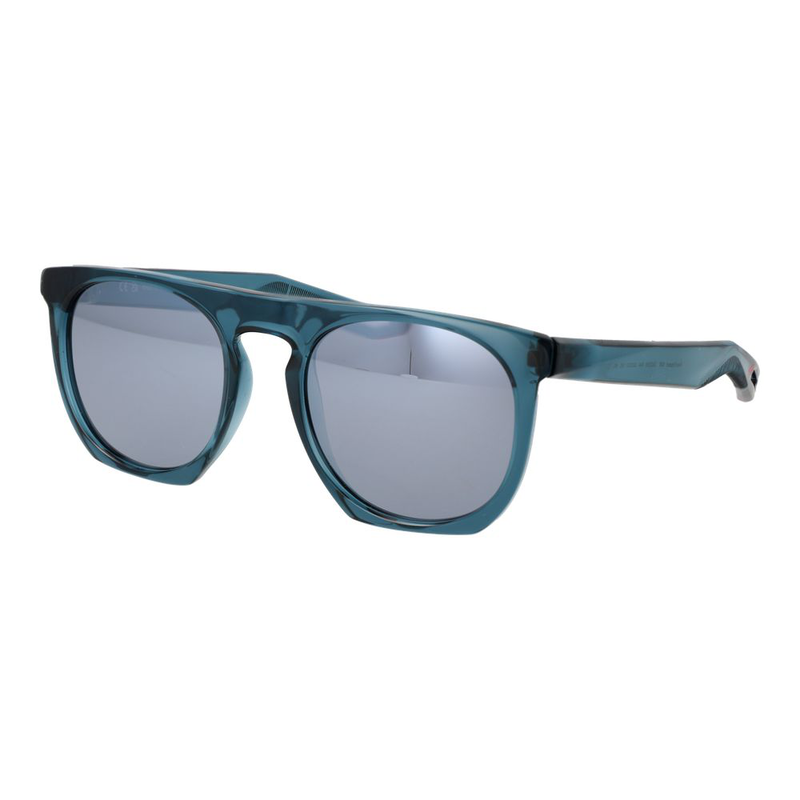 Blue plastic sunglasses-null
