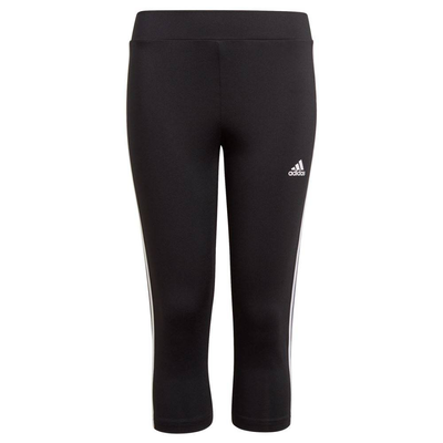 G 3-stripes 34 tights, Black, medium
