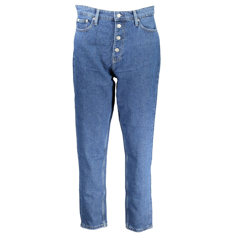 Blu cotton women jeans-null