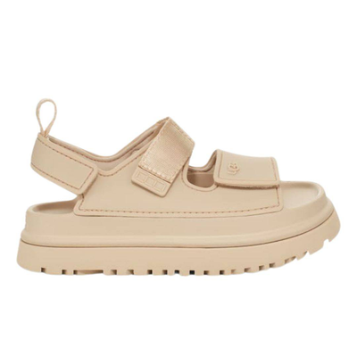 Ugg goldenglow kids sandal, Sea Salt, medium