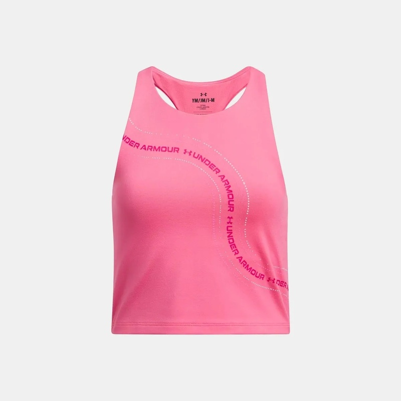 Under armour junior g motion branded crop tank-null