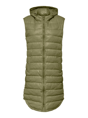 Only melody jacket vest hooded, Mint, medium