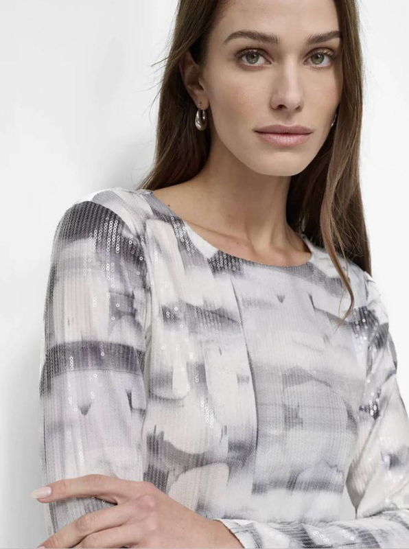 Dkny all over sequin top-null