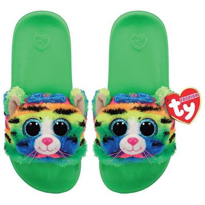 Ty fashion slide slippers tigerly cat - size 36-38