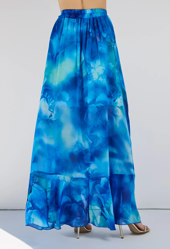 Printed skirt by desiree - blue , m-null