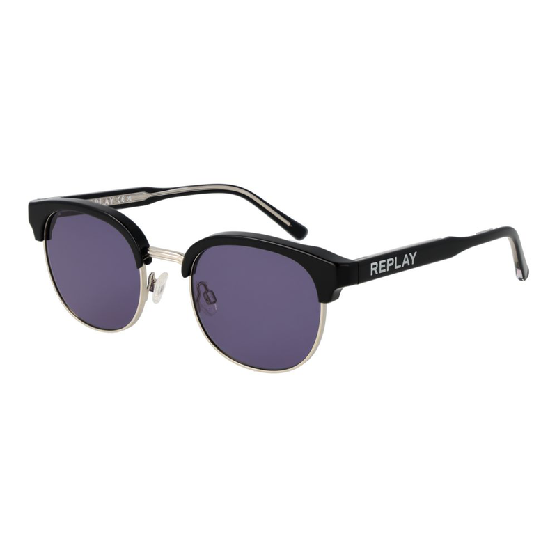 Black metal sunglasses-null