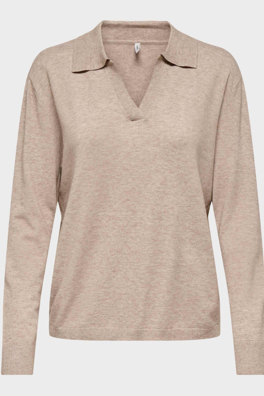 Only ibi v-neck knitwear collar-null