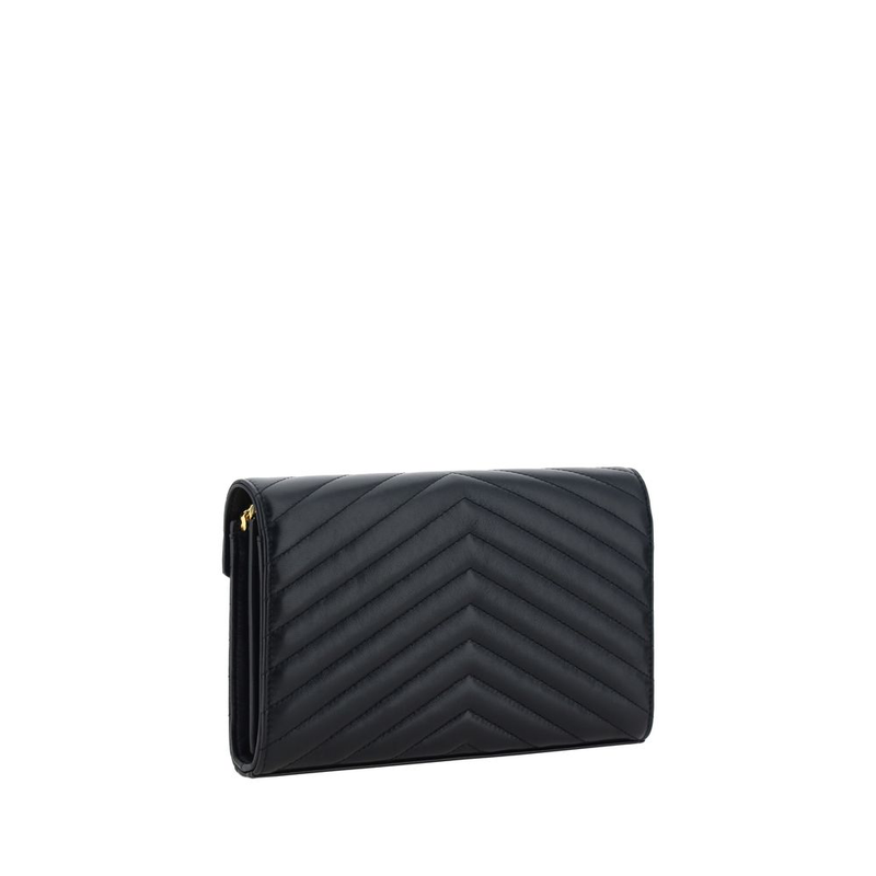 Black calf leather bos taurus shoulder bag-null